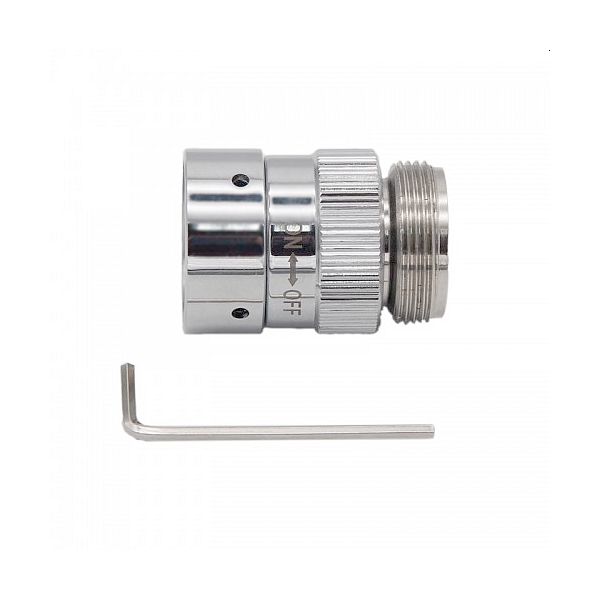 Stainless Steel Faucet Shank Flow Control Adapter